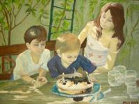 Gâteau d'anniversaire - Phuc Nguyen-Xuan